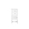 James Martin Vanities Athens 15in Base Cabinet W/ Drawers & Left Door, Glossy White W/ 3CM Eternal Jasmine Pearl Quartz E645-B15L-GW-3EJP - alternate 1
